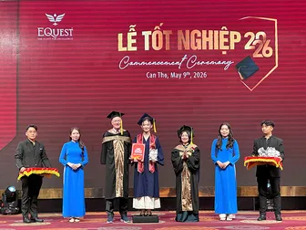 Cao đẳng Việt Mỹ Cần Thơ trao bằng tốt nghiệp cho hơn 200 tân cử nhân