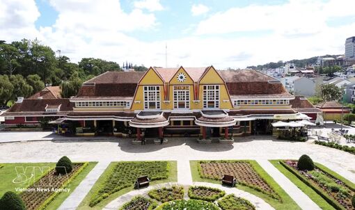 Da Lat city's century-old railway station doubles as tourist draw