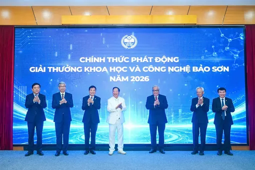 Phát động Giải thưởng Khoa học và Công nghệ Bảo Sơn 2026, tăng mức thưởng lên 140.000 USD