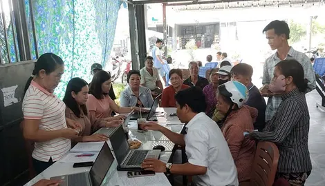 Trung tâm Phục vụ hành chính công phường Ngã Năm triển khai Tổ công tác lưu động phục vụ người dân ngày thứ Bảy