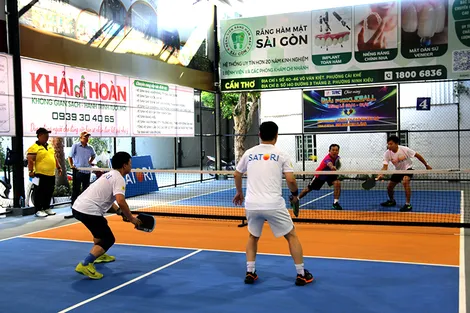 Hơn 120 vận động viên tranh tài tại Giải Pickleball kết nối Cần Thơ 2026