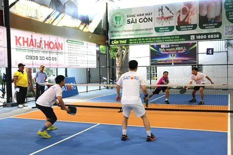Hơn 120 vận động viên tranh tài Giải Pickleball kết nối Cần Thơ 2026