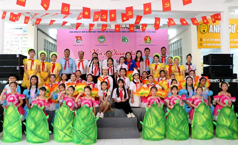 Cần Thơ tổ chức nhiều hoạt động kỷ niệm 85 năm Ngày thành lập Đội Thiếu niên Tiền phong Hồ Chí Minh