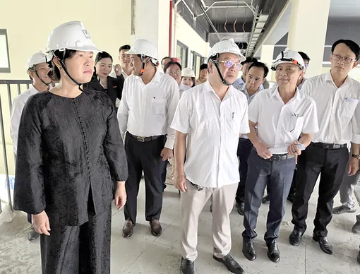 Lãnh đạo thành phố yêu cầu đẩy nhanh tiến độ công trình Trung tâm Văn hóa - Thể thao Ninh Kiều