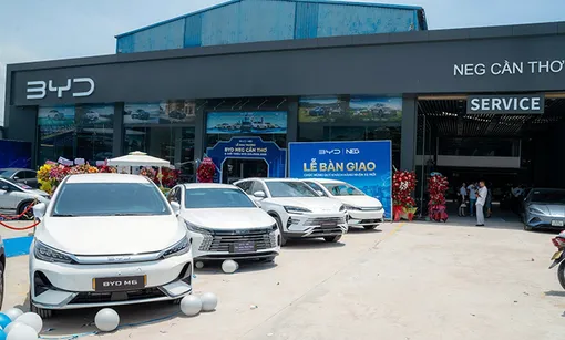 Cần Thơ chính thức có showroom chuẩn 4S, BYD đẩy mạnh xe điện đô thị tại miền Tây