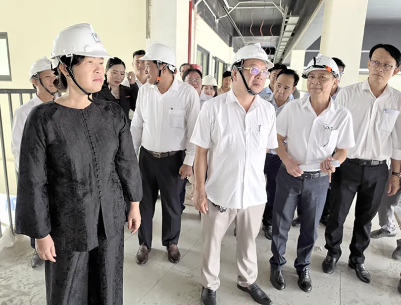 Lãnh đạo thành phố yêu cầu đẩy nhanh tiến độ công trình Trung tâm Văn hóa - Thể thao Ninh Kiều