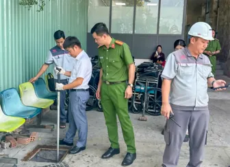 Phát hiện bệnh viện quốc tế xả nước thải chưa qua xử lý ra môi trường