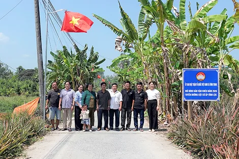 Vĩnh Trinh phát huy sức mạnh đại đoàn kết