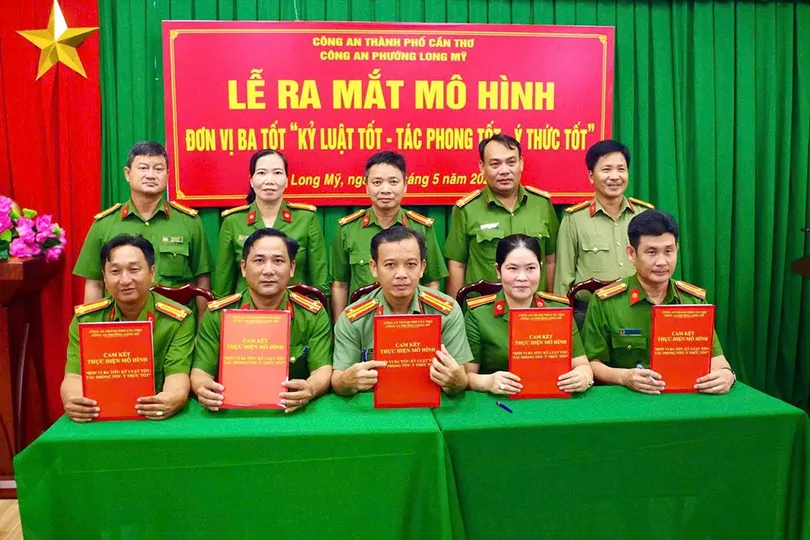 Ra mắt mô hình “Đơn vị ba tốt”, hướng đến sự hài lòng của người dân