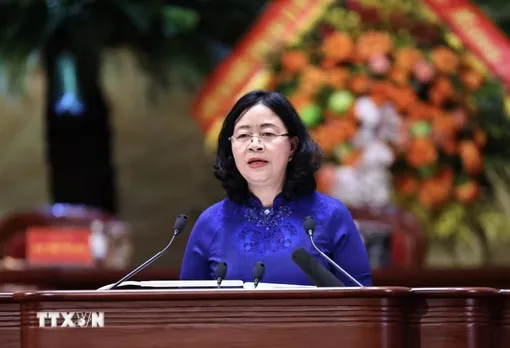 Bà Bùi Thị Minh Hoài tái cử Chủ tịch Ủy ban TW Mặt trận Tổ quốc Việt Nam khóa XI