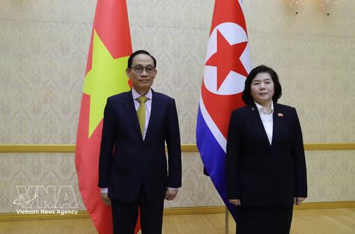Vietnamese FM, DPRK officials discuss ways to boost bilateral ties