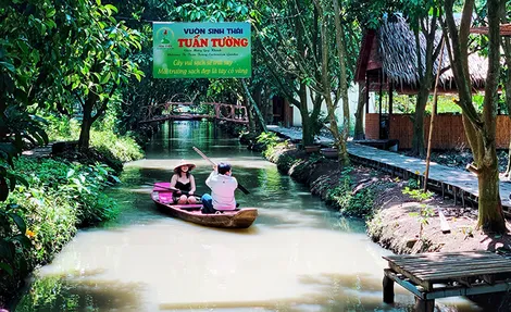 Miệt vườn xanh mát