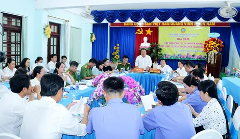 Tọa đàm về các biện pháp xử lý chuyển hướng theo Luật Tư pháp người chưa thành niên