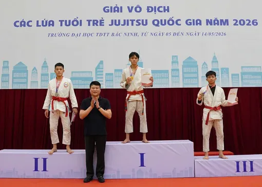 Jujitsu Cần Thơ đoạt 43 huy chương ở giải các lứa tuổi trẻ quốc gia
