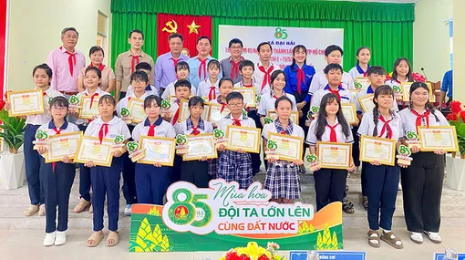 Xã Đại Hải tổ chức Kỷ niệm 85 năm Ngày thành lập Đội Thiếu niên Tiền phong Hồ Chí Minh