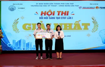 Trường Đại học Kỹ thuật - Công nghệ Cần Thơ tổ chức hội thi “Đổi mới sáng tạo CTUT lần I - năm 2026”