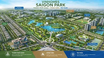 Vinhomes Saigon Park Hóc Môn: Sống chuẩn 