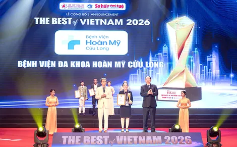 Bệnh viện Hoàn Mỹ Cửu Long khẳng định vị thế Top 10 Bệnh viện tốt nhất Việt Nam 2026