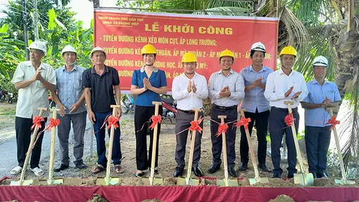 Hơn 17,3 tỉ đồng xây dựng và nâng cấp 4 tuyến đường giao thông nông thôn