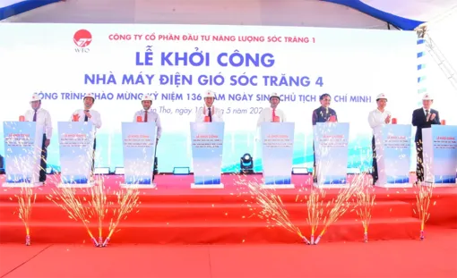 Khởi công Dự án Nhà máy Điện gió Sóc Trăng 4