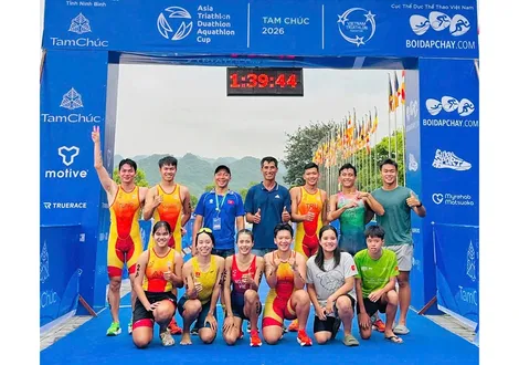 Triathlon Cần Thơ đoạt HCV giải quốc gia