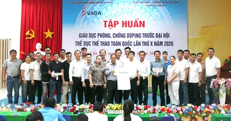 Tập huấn phòng, chống doping trước Đại hội Thể thao toàn quốc 2026