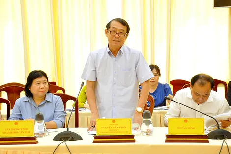 Thảo luận lĩnh vực ưu tiên thực hiện trong hợp tác giữa UBND TP Cần Thơ và Đại học Cần Thơ