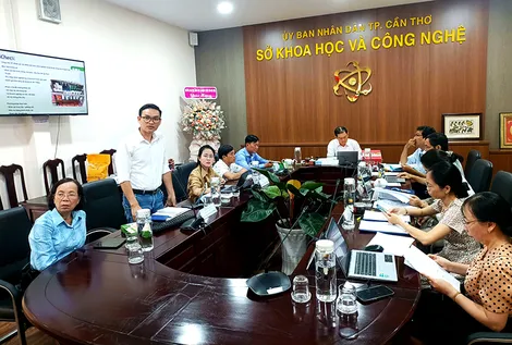 Nghiệm thu dự án sản xuất táo hồng theo công nghệ IoT