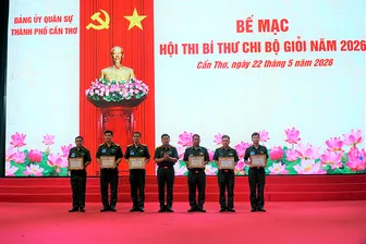 Bế mạc Hội thi Bí thư chi bộ giỏi năm 2026