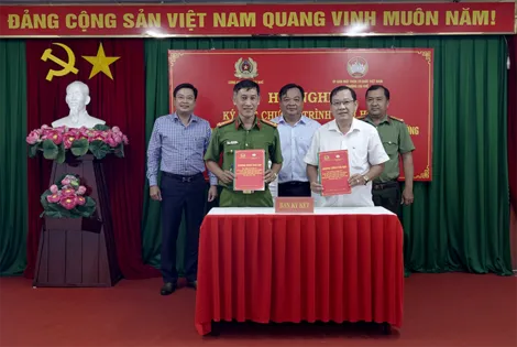 Phối hợp đẩy mạnh phong trào Toàn dân bảo vệ an ninh Tổ quốc trong tình hình mới