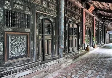 Kiến trúc độc đáo của nhà cổ Huỳnh Phủ hơn trăm năm tuổi
