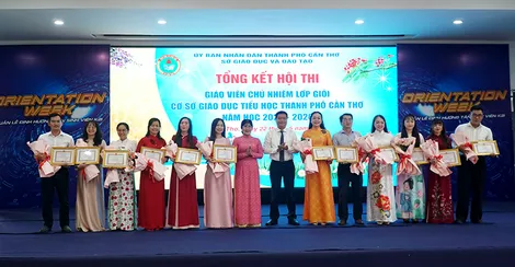 666 giáo viên đạt danh hiệu giáo viên chủ nhiệm lớp giỏi cơ sở giáo dục tiểu học cấp thành phố