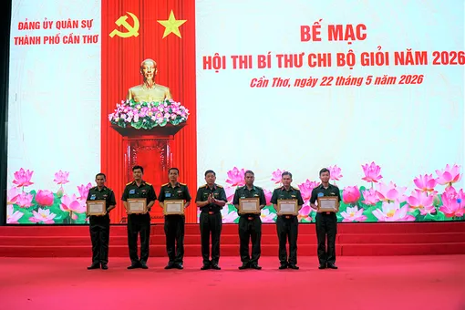 Bế mạc Hội thi Bí thư chi bộ giỏi năm 2026