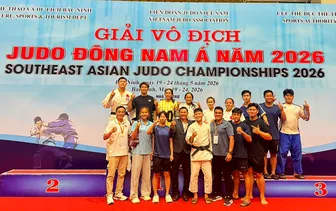 Judo Cần Thơ đoạt 18 huy chương tại Giải Judo Đông Nam Á