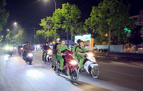 Sát địa bàn, đảm bảo an ninh, trật tự