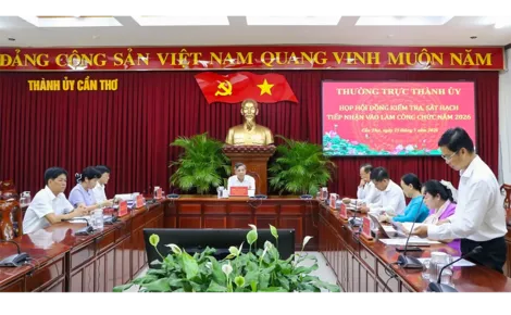 14 thí sinh trúng tuyển kỳ kiểm tra, sát hạch tiếp nhận vào làm công chức năm 2026