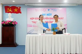 Bệnh viện Phụ sản TP Cần Thơ chuyển giao kỹ thuật thụ tinh trong ống nghiệm cho Bệnh viện Sản - Nhi An Giang