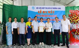Xã Trường Long ra mắt hợp tác xã nông nghiệp