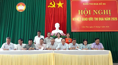 Các Hội quần chúng do Đảng, Nhà nước giao nhiệm vụ ký kết giao ước thi đua