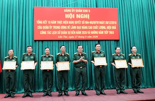 Tiếp tục nâng cao chất lượng, hiệu quả công tác lịch sử quân sự