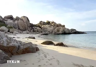 Hòn Cau - “viên ngọc xanh” giữa biển khơi hút bước chân du khách