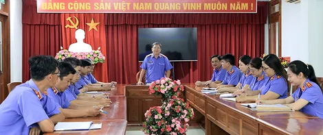 Xây dựng đội ngũ kiểm sát viên bản lĩnh, liêm chính, kiểm sát chặt án tham nhũng, chức vụ
