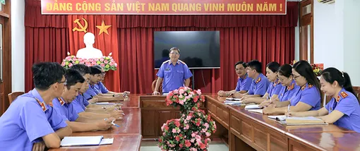 Xây dựng đội ngũ kiểm sát viên bản lĩnh, liêm chính, kiểm sát chặt án tham nhũng, chức vụ
