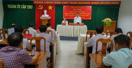 Đóng góp nhiều ý kiến nâng cao chất lượng đội ngũ cán bộ cấp xã, phường giai đoạn 2026-2030