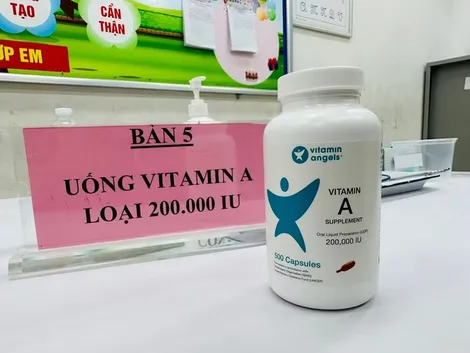 Triển khai Chiến dịch bổ sung vitamin A trên toàn quốc, bắt đầu từ tháng 6