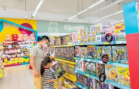 Quà tặng Quốc tế Thiếu nhi: Đa dạng, an toàn, thiết thực