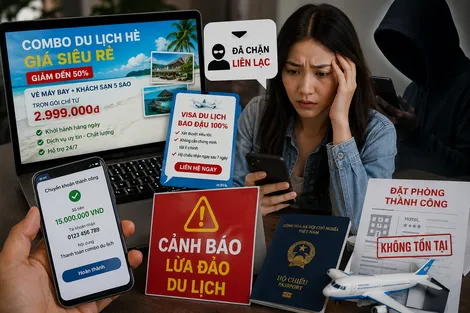 Công an TP Hồ Chí Minh cảnh báo chiêu lừa du lịch hè cực tinh vi