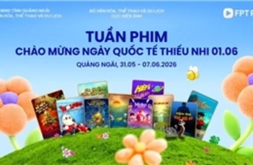 Tổ chức tuần phim chào mừng Ngày Quốc tế thiếu nhi trên toàn quốc