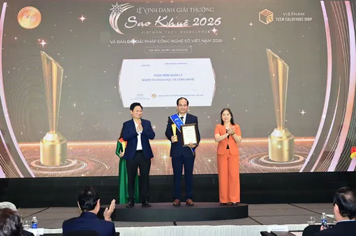 Phần mềm của Trung tâm Công nghệ phần mềm Đại học Cần Thơ được vinh danh ở lĩnh vực công nghệ đột phá