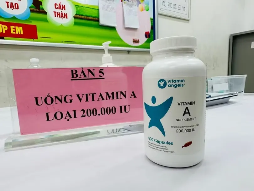 Triển khai Chiến dịch bổ sung vitamin A trên toàn quốc, bắt đầu từ tháng 6